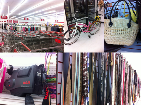 Thrift store shopping