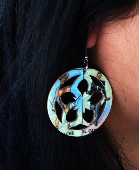 loteria earrings mexistyle loteria earrings mexistyle