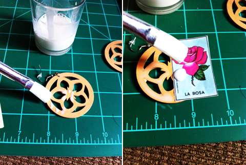 loteria earrings mexistyle loteria earrings mexistyle