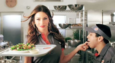 Burger King getting sexy with Sofia Vergara and Salma Hayek Burger King getting sexy with Sofia Vergara and Salma Hayek