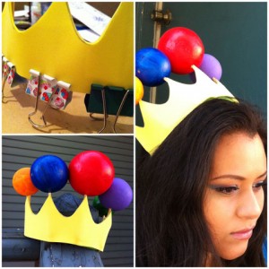 Last Minute Do-It-Yourself Halloween Accessories: Candy Land’s Princess Lolly