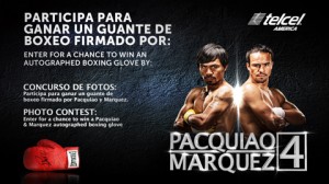Giveaway: An Autographed Boxing Glove Signed by Both Pacquiao and Marquez!