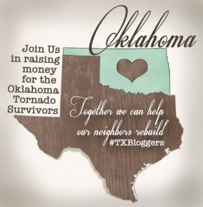 Help Texas Bloggers Raise Money For Tornado Survivors in Oklahoma