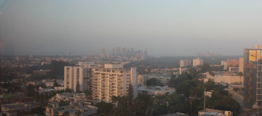 Los Angeles in less than 48 hours for a media event
