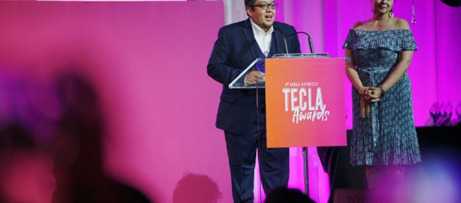 Bringing home the Tecla for Best Blogger Content Creator 2018