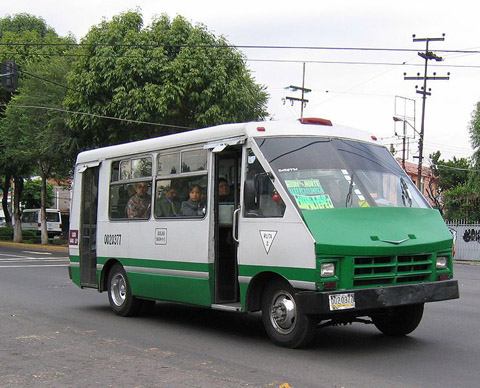 microbus en mexico