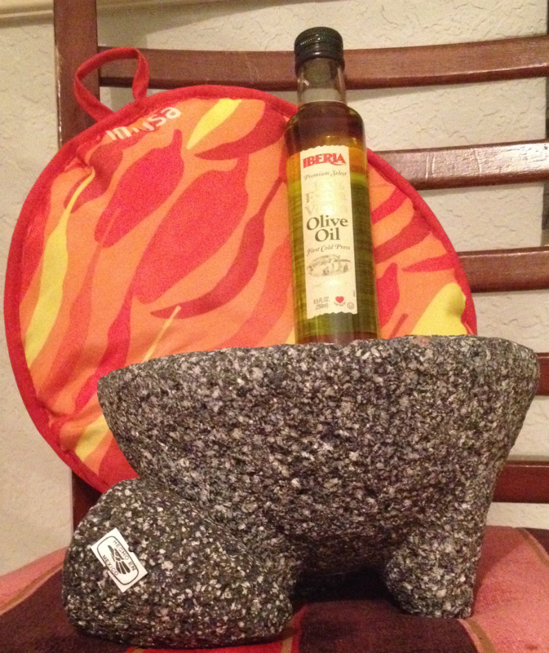 12 Days of Christmas Day 4 Molcajete