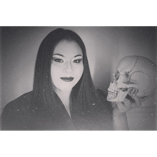 Dress up for Halloween: Morticia Addams